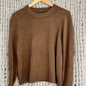 Gap Brown Knit Sweater Size M